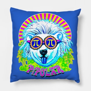 Pi Polar Bear Pi Day Pillow