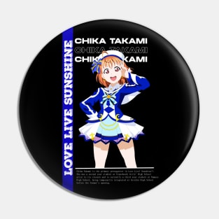 Chika Takami - Love Live Sunshine Pin