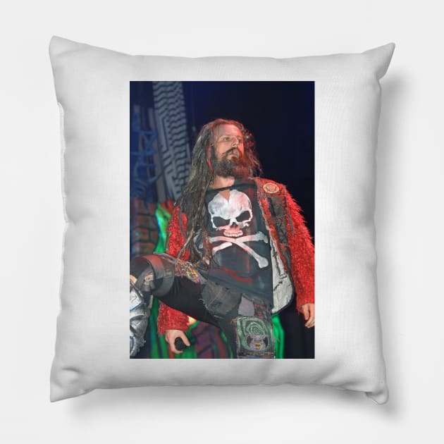 Rob Zombie Photograph Pillow by Concert Photos