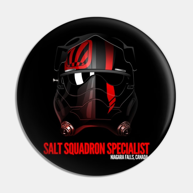 Salt Squadron Specialist Pin by DavidWhaleDesigns