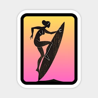 Surfer GRL Magnet