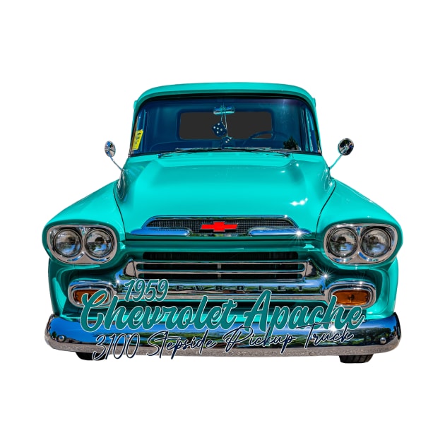 1959 Chevrolet Apache 3100 Stepside PIckup Truck by Gestalt Imagery