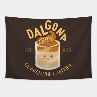 Dalgona Coffee - Quarantine Caffeine Tapestry