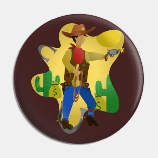 Cowboy Pin