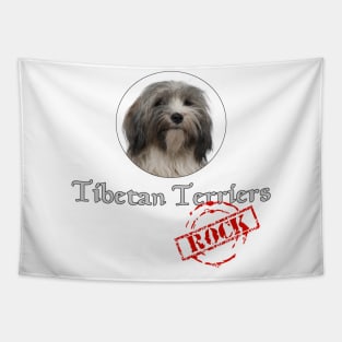 Tibetan Terriers Rock! Tapestry