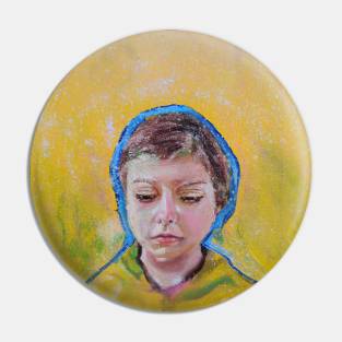 Portrait of a kid in Yellow Pin