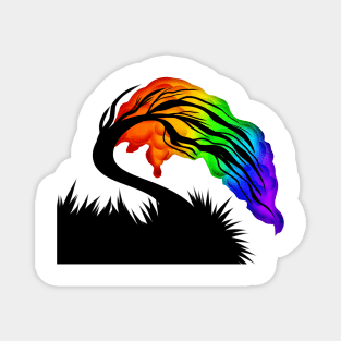 Rainbow Dream Tree Magnet