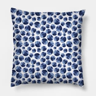 Blueberries Pattern Pillow