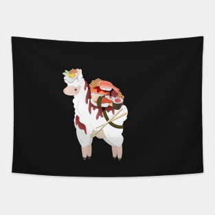 Deluxe Sushi Llama Tapestry