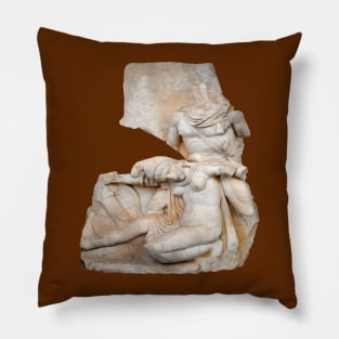 Nero and Armenia Sebastion Relief Classical Art Cut Out Pillow