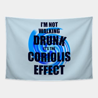 I'm not walking drunk, it's the Coriolis effect Tapestry