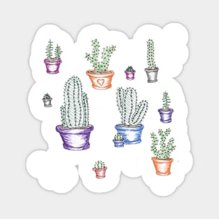 Cactus Plants Magnet