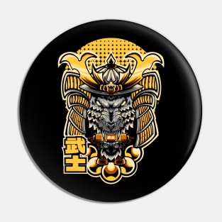 Samurai Beast Pin