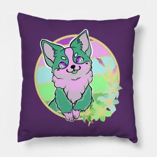 Toric corgi (w/o symbol) Pillow