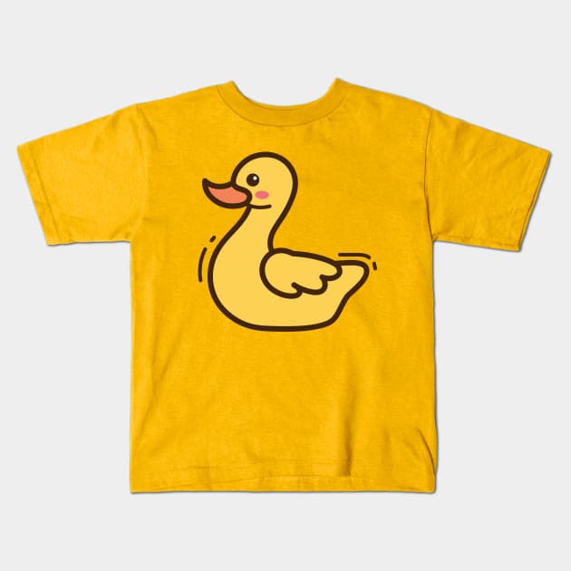 Ducks Kids T-Shirt Yellow