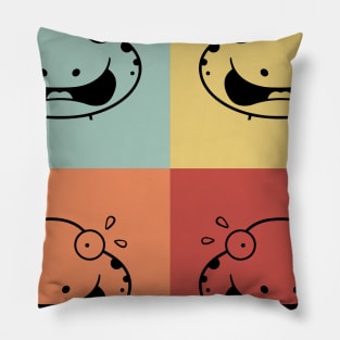 Funny salamander Pillow