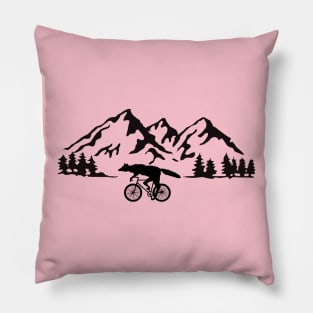 Fox ride into the wild Pillow