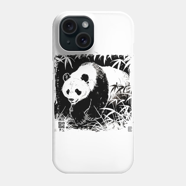 panda Phone Case by weirdesigns