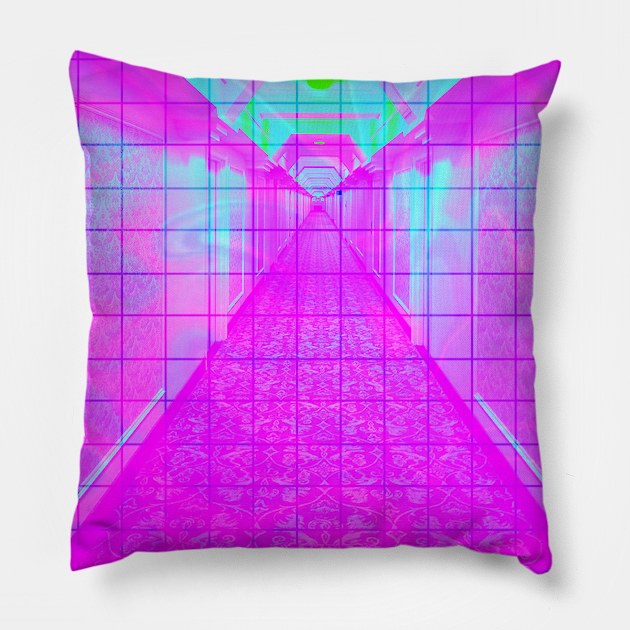 Liminal Aesthetic Pillow by Visible Confusion