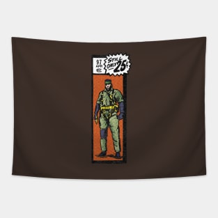 Comic book corner box - Snake fan art Tapestry