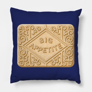 Big Appetite Custard Cream Biscuit Pillow