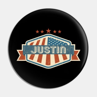 justin vintage Pin