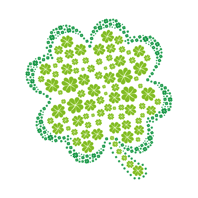 St Patricks Day Shamrocks Irish Clover by freakys