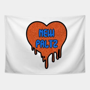 New Paltz Drippy Heart Tapestry