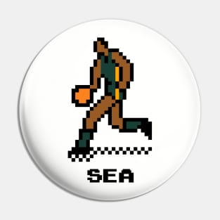 8-Bit Basketball - Seattle Pin