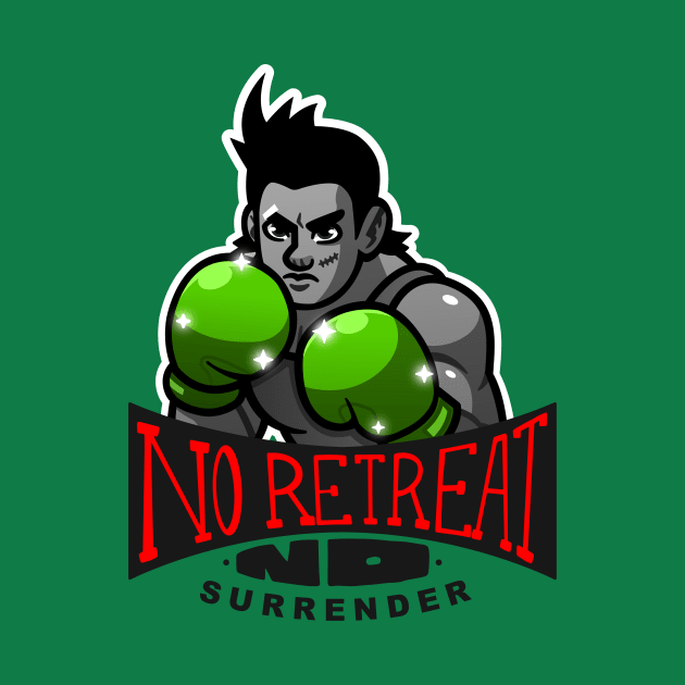 No Retreat, No Surrender by arigatodesigns