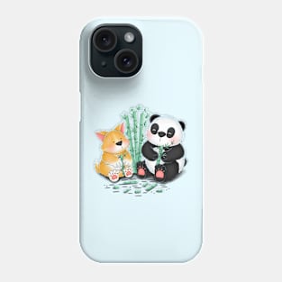 Panda Favorite Bamboo Food Phone Case