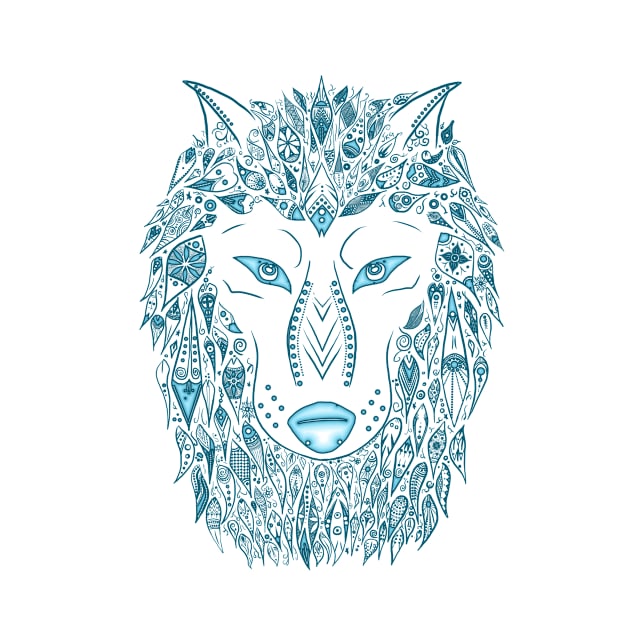 Blue Wolf by Jkgaughan