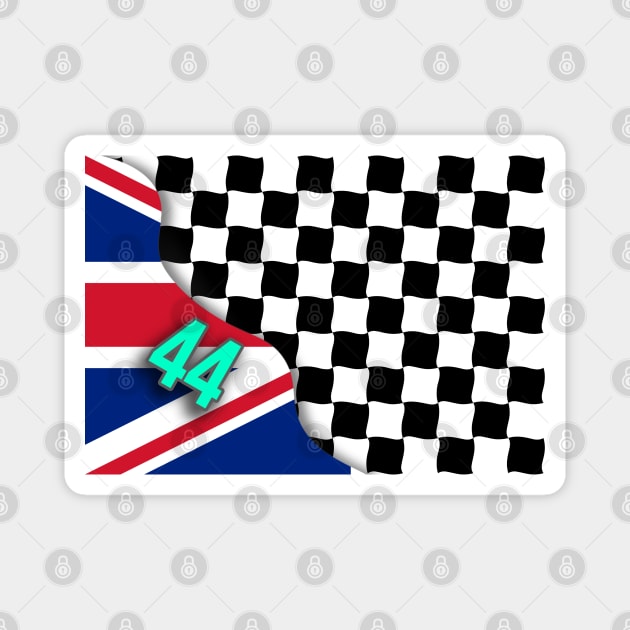 Lewis 44 Union Jack Magnet by McNutt