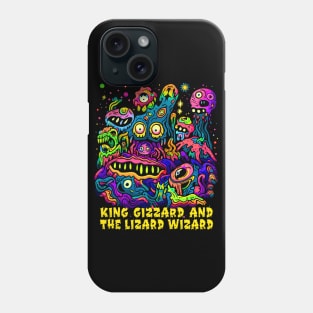 King Gizzard & The Lizard Wizard - Original Fan Art Phone Case