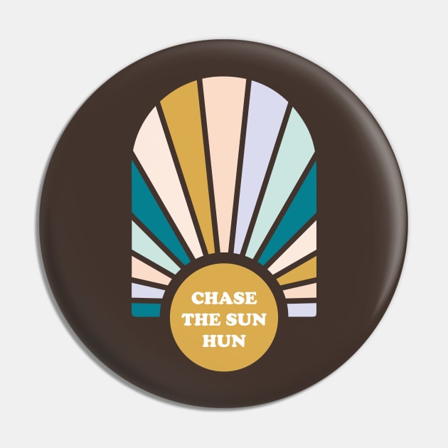 Chase the Sun Hun Pin by Duchess Plum