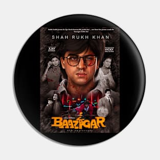 Baazigar Artwork Pin