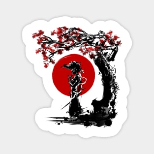 Afro under the sun Magnet