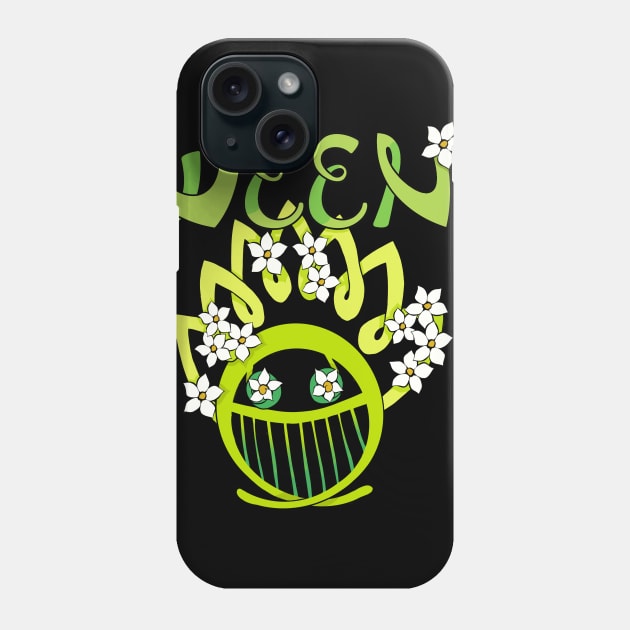 Green Ween Flower Boognish Phone Case by brooklynmpls