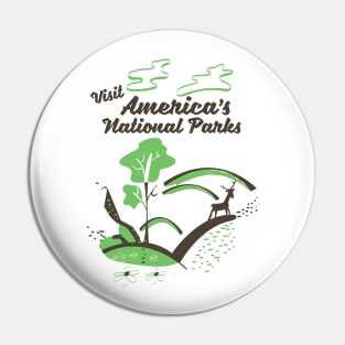 Visit Americas National Parks Pin