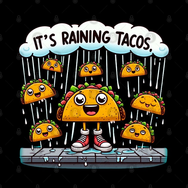 It's Raining Tacos Funny Taco Lovers cinco de mayo kids girls boys by MetAliStor ⭐⭐⭐⭐⭐