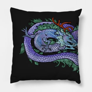 Eastern Eternity Dragon Pillow