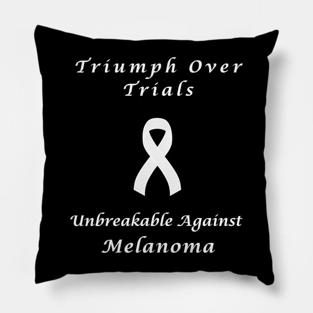 melanoma Pillow by vaporgraphic