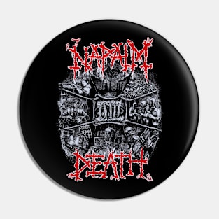 Napalm Death new 6 Pin