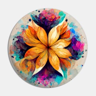 Flower Art Illustration Abstract Pattern Floral Graphics designs Pin