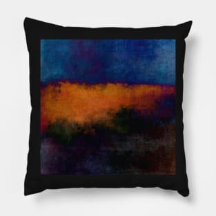 Sundown Abstract Pillow