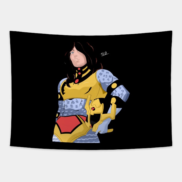 Big Barda. Tapestry by Eternal Oak Store's