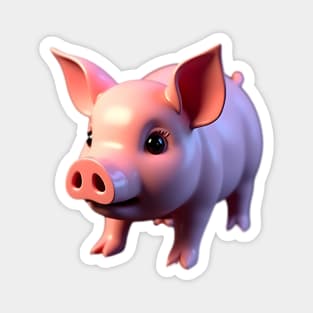 Cute Pig Magnet