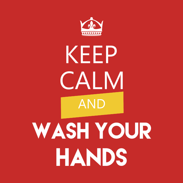 keep calm an wash your hands by zakchman