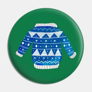 Cute kids Christmas Sweater Pin