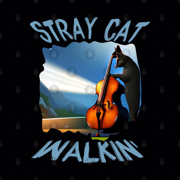 Stray Cat Walkin' by Blended Designs